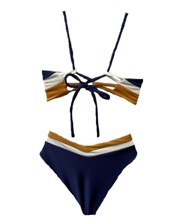 Navy Copper Best Top sz.M
