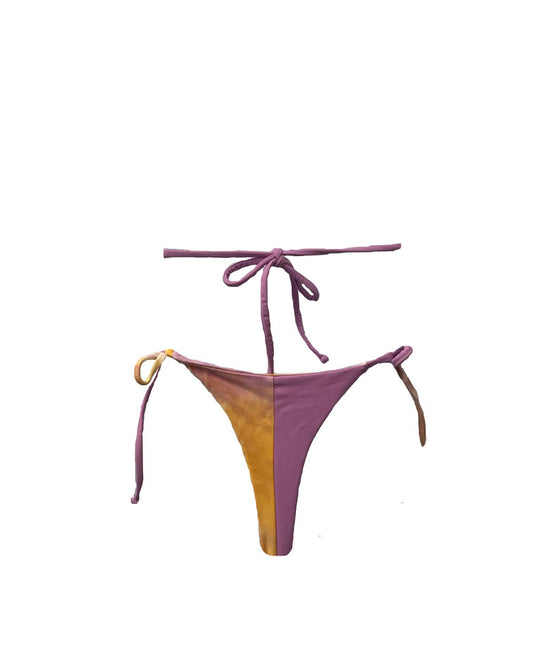 Lilac Tye Dye Thong Bottoms sz.M