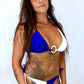 Triangle Halter Top with Ring