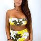 Classic Bandeau With Lace Up Back