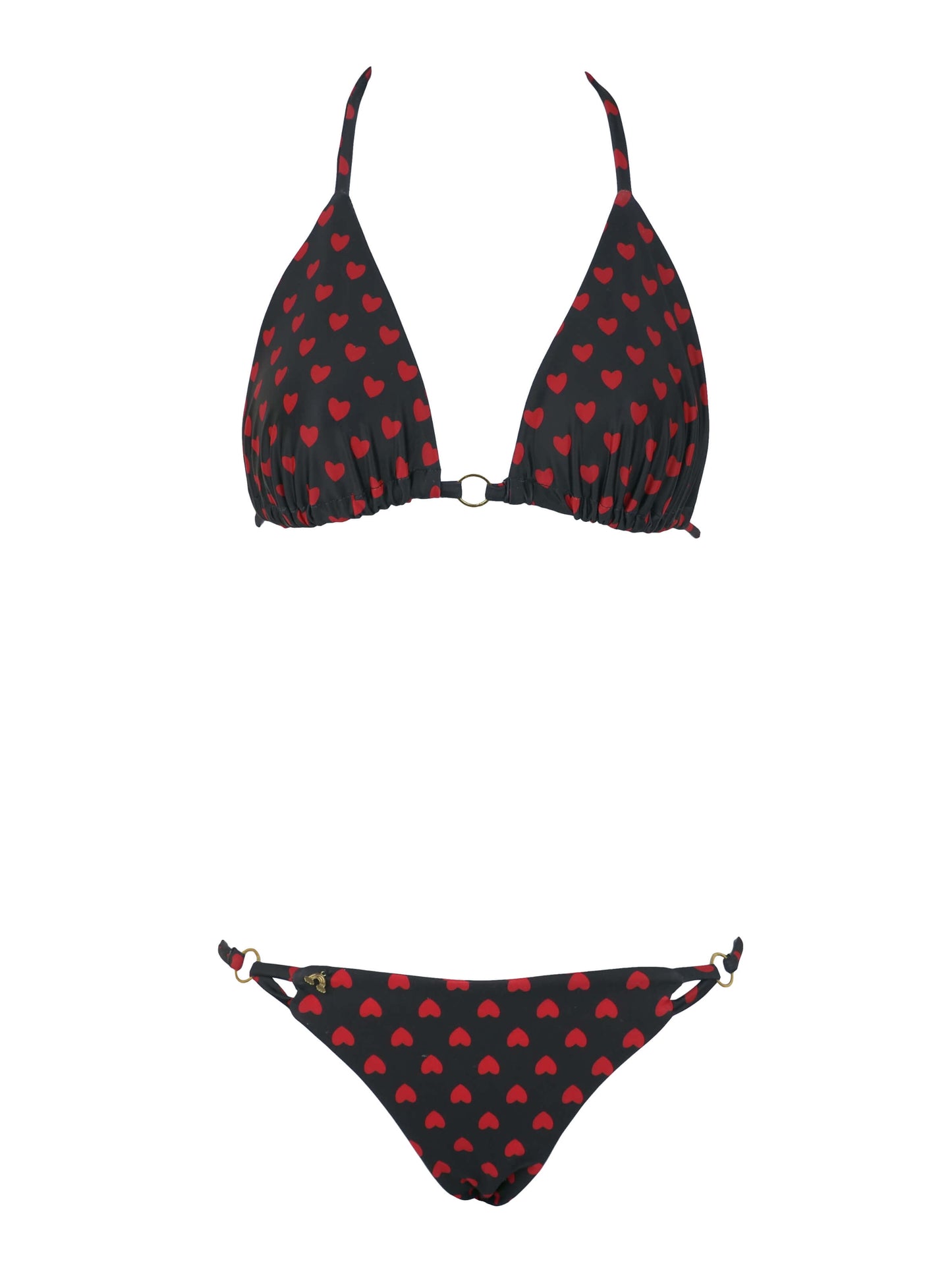 Triangle Halter Top with Ring
