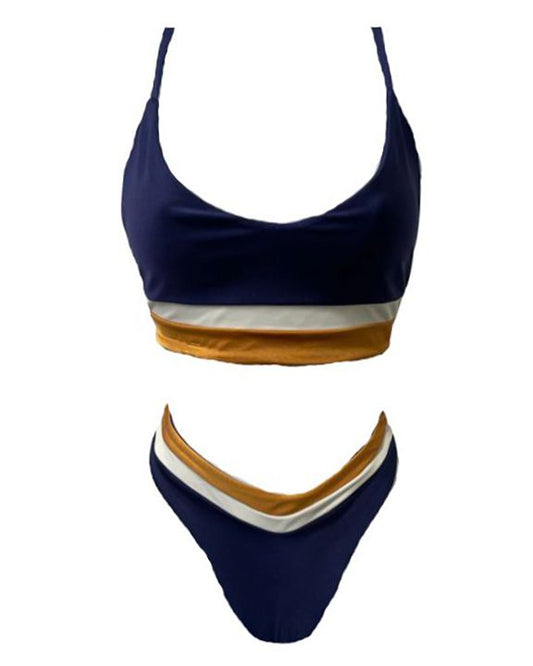 Navy Copper Best Top sz.M