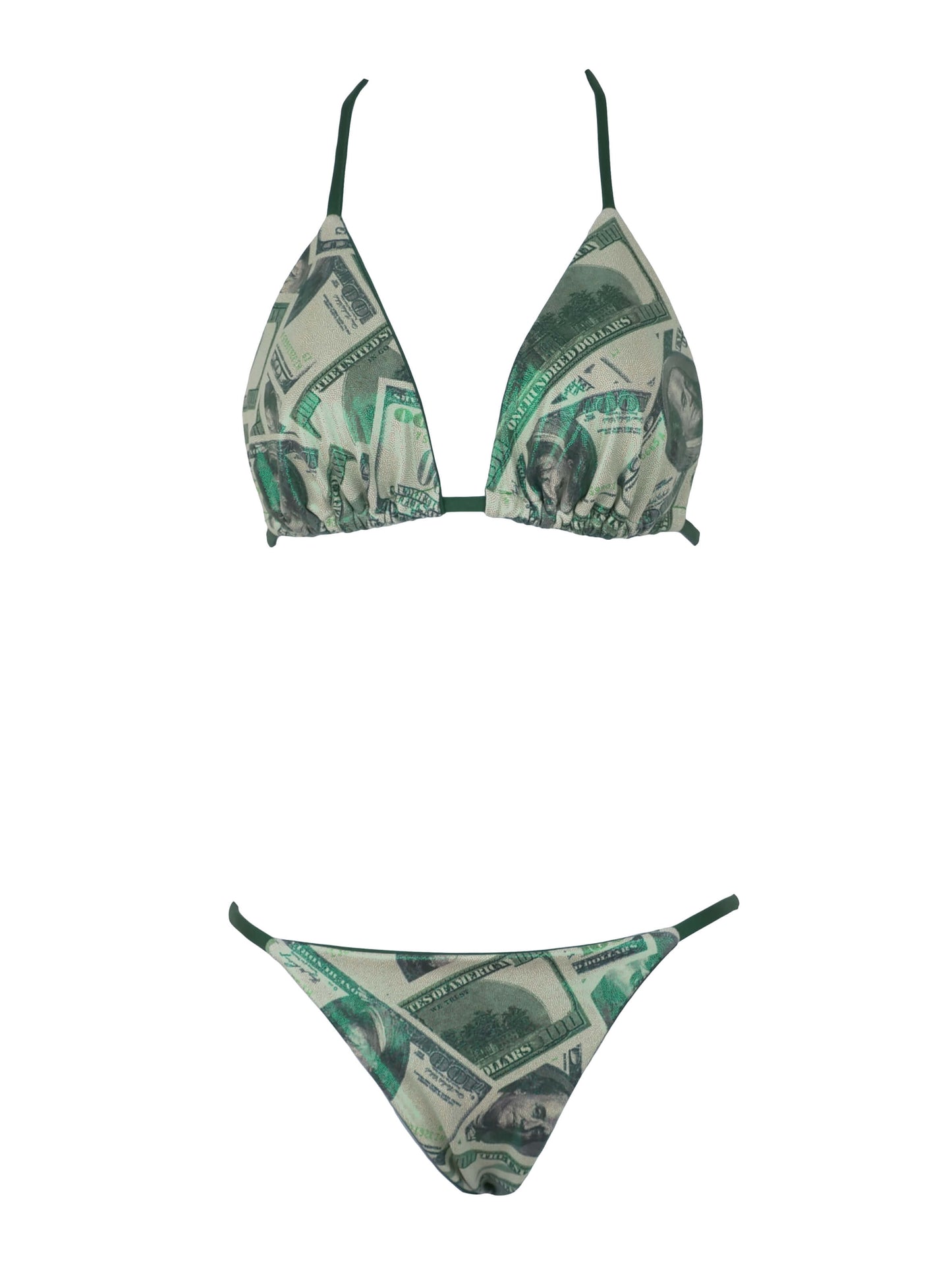 "Money Suit" Triangle Top