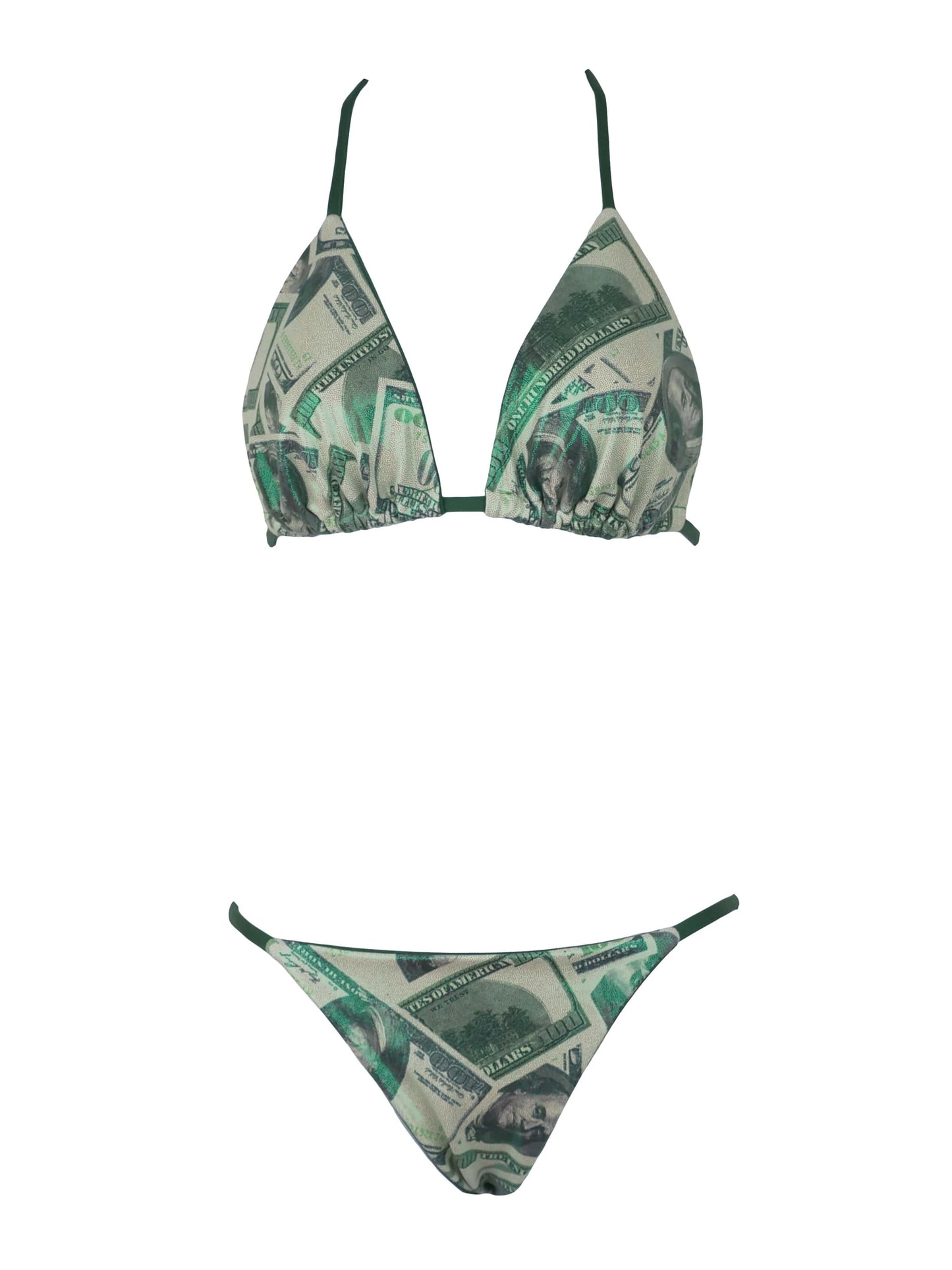 "Money Suit" Tie Side Brazlian Bottoms