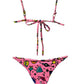 Pink Martian Triangle Top sz.M