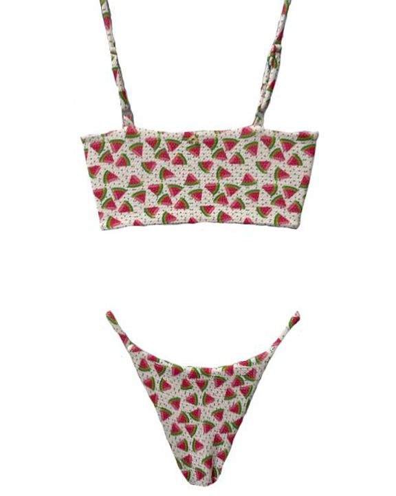 Watermelon Bandeau Strap Top sz.XS